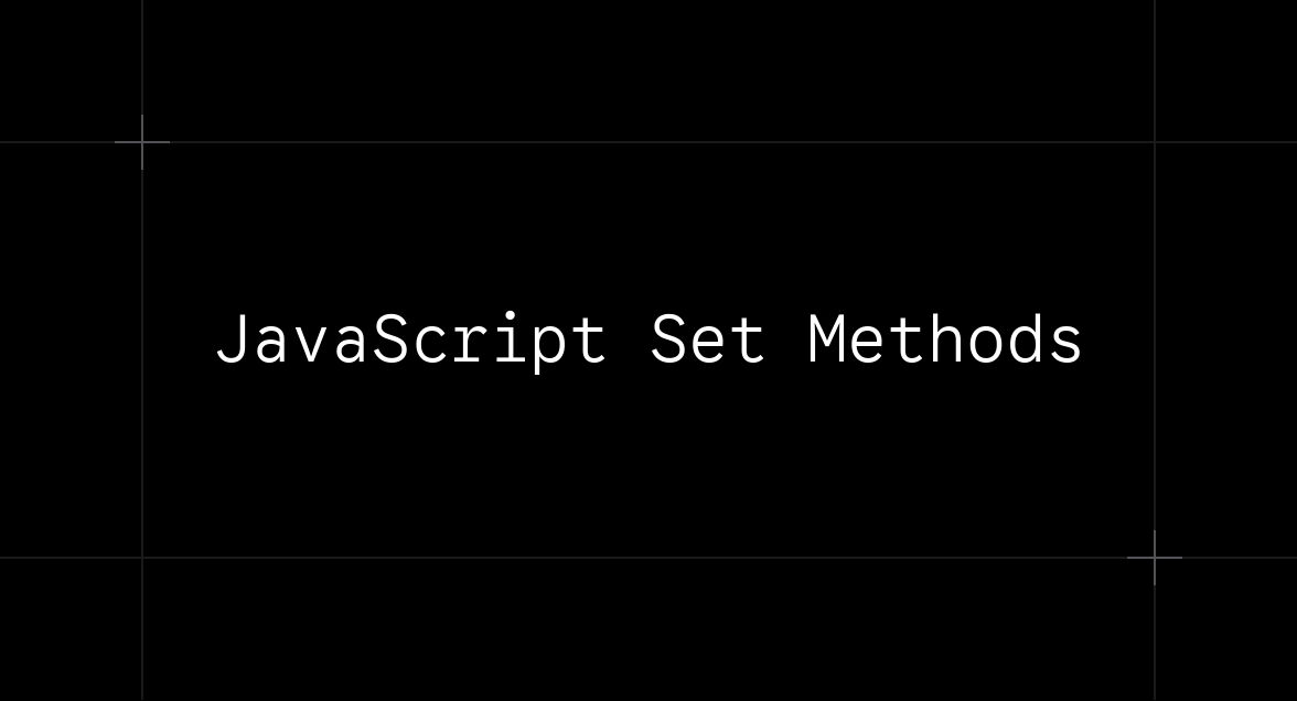 متدهای جدید Set در اکمااسکریپت ۲۰۲۵